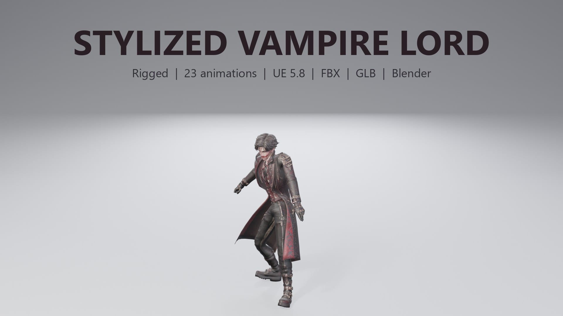 Stylized Vampire Lord - thumbnail
