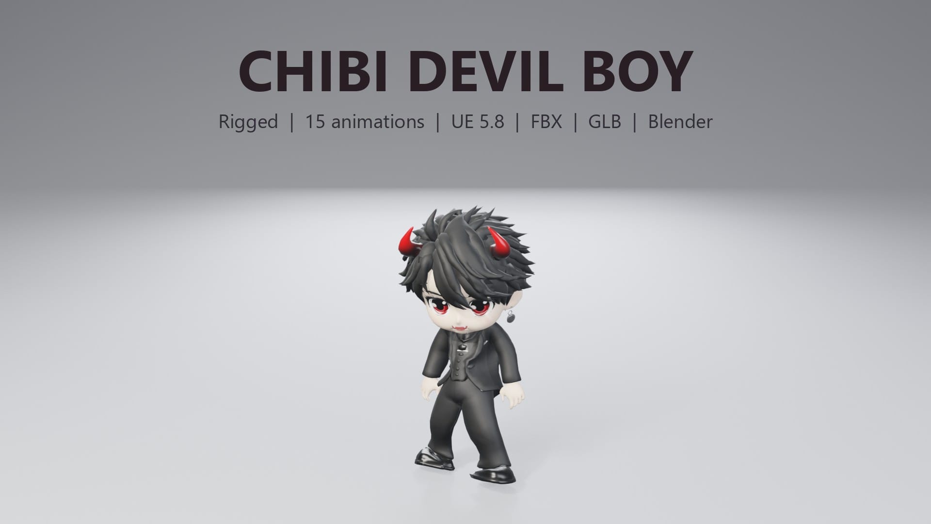 Chibi Devil Boy - thumbnail
