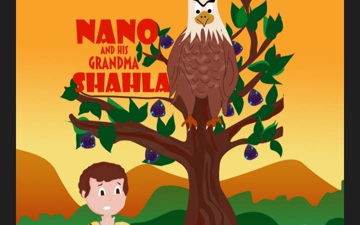 Nano and his Grandma Shahla
