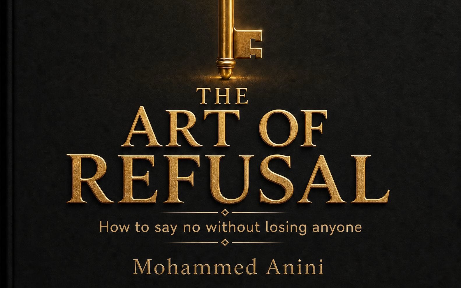 The art of refusal, how to say no without losing anyone