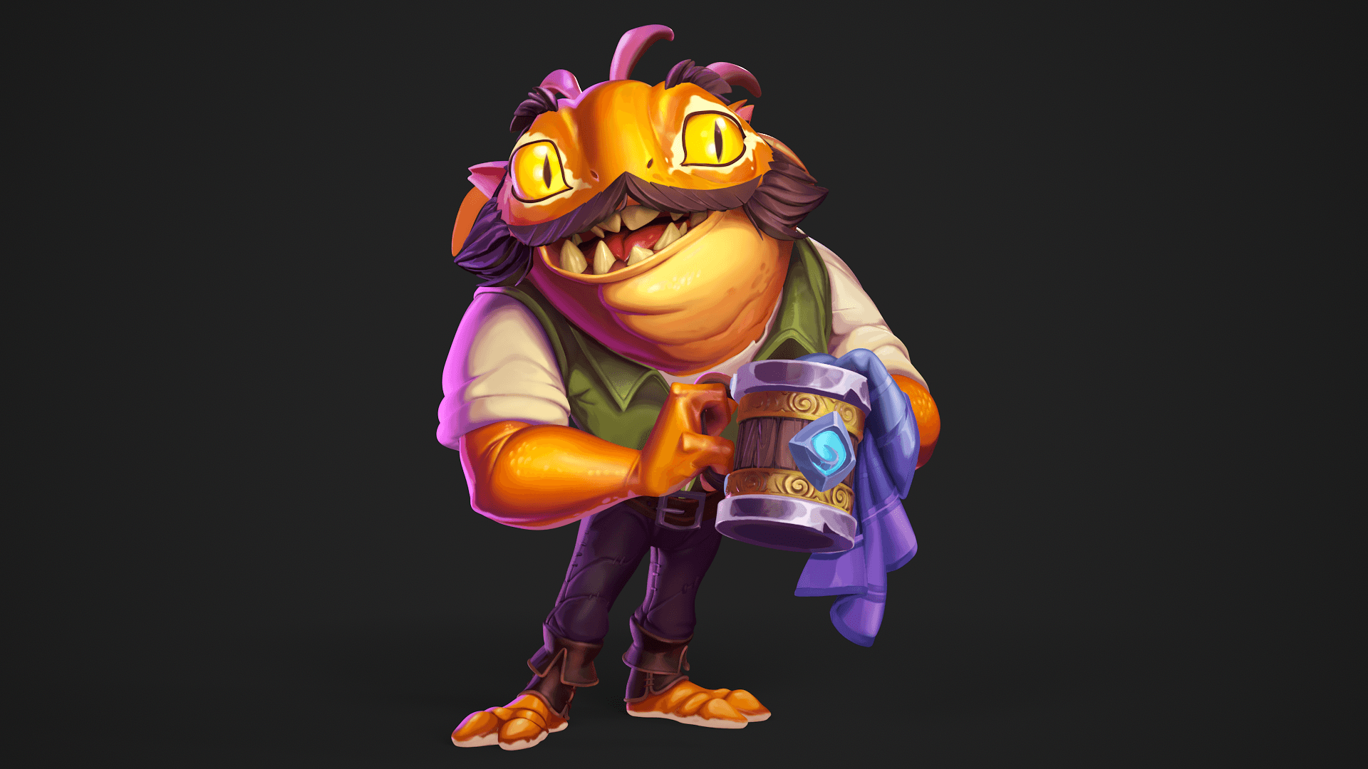 Murloc Bob – Hearthstone Fan Art Miniature