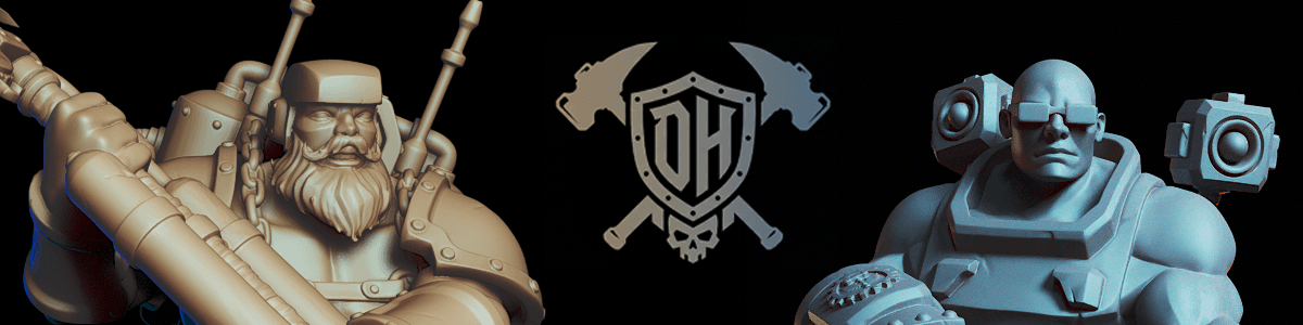 Баннер магазина DH Miniatures