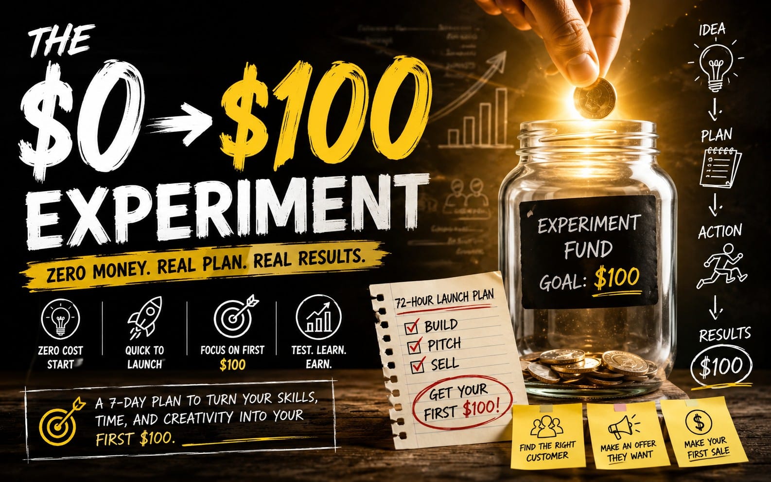 AI Prompt - The $0 → $100 Experiment