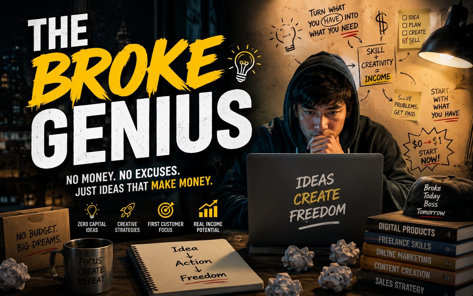 AI Prompt - The Broke Genius