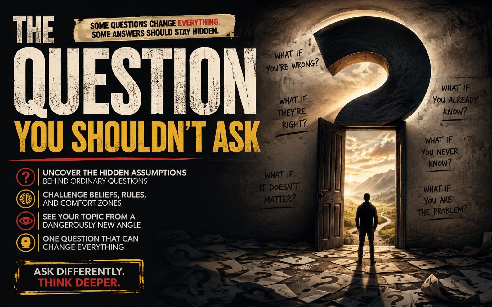 AI Prompt - The Question You Shouldn't Ask