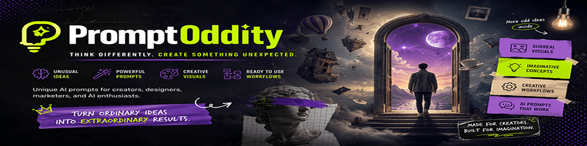 PromptOddity store banner