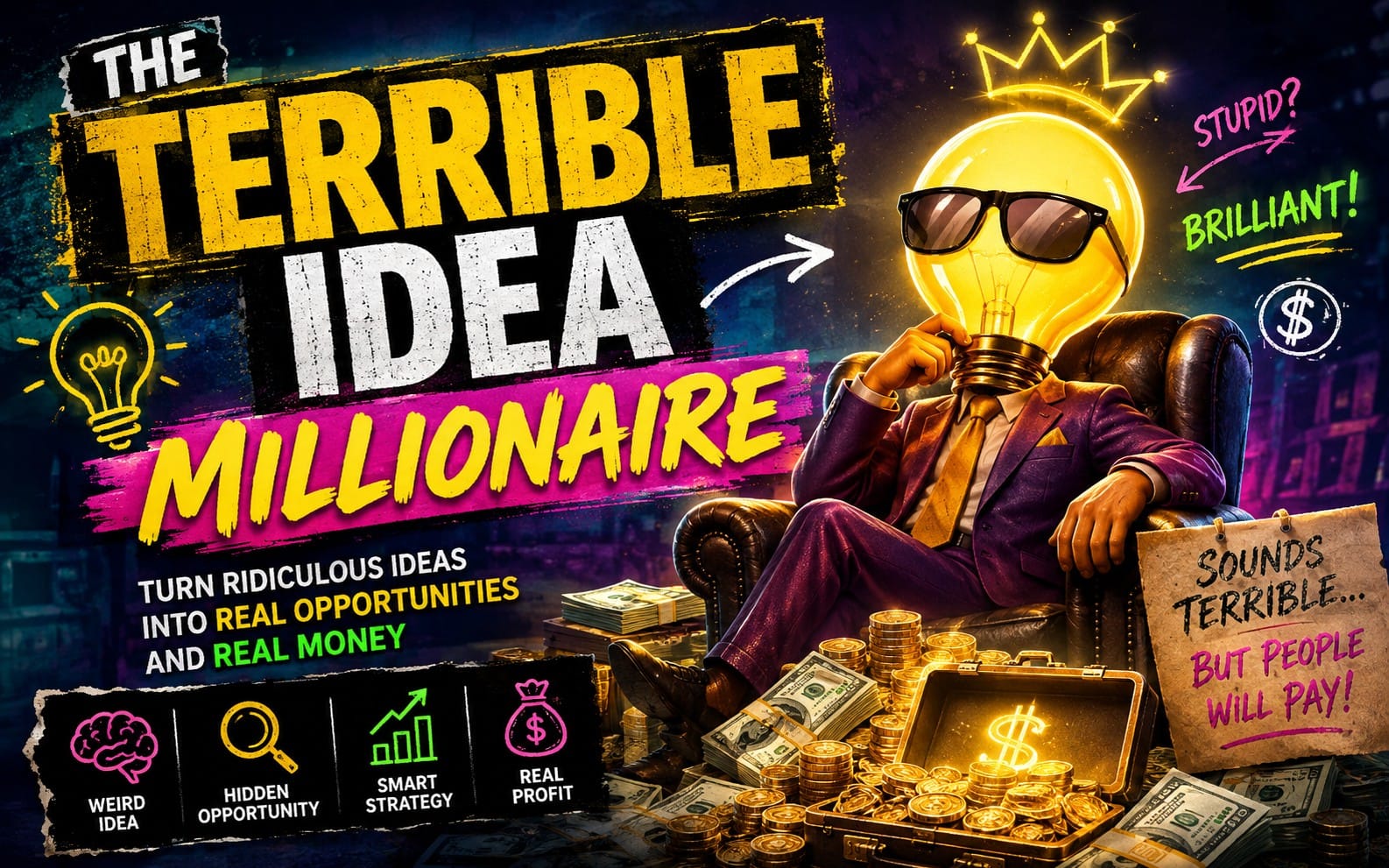 AI Prompt - The Terrible Idea Millionaire