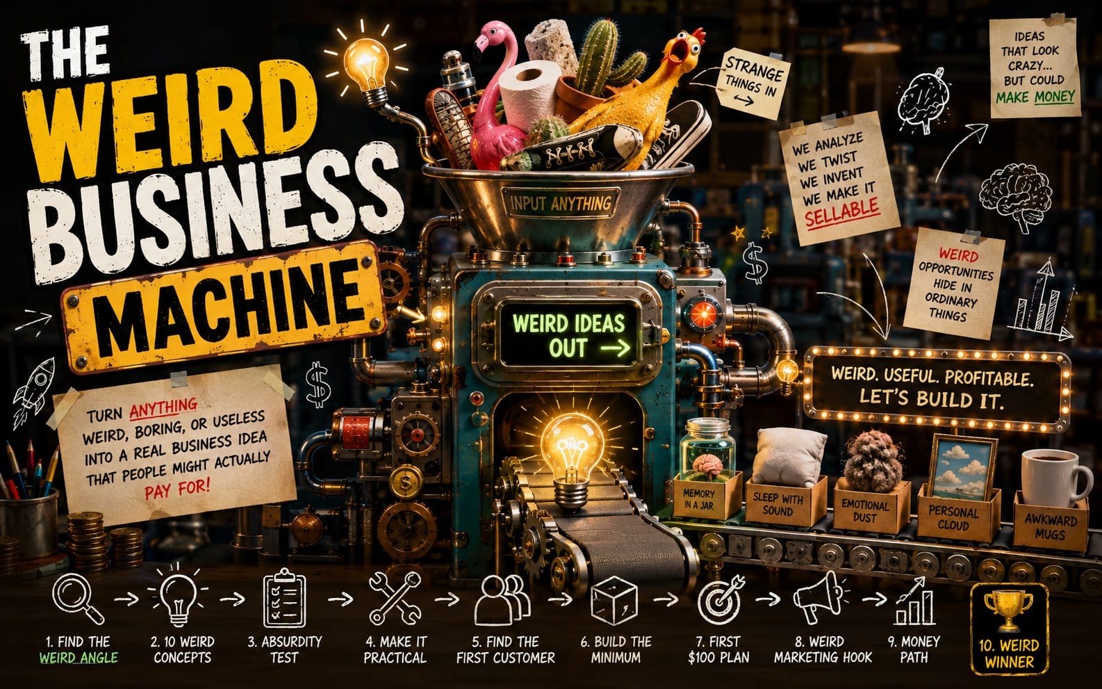 AI Prompt - The Weird Business Machine