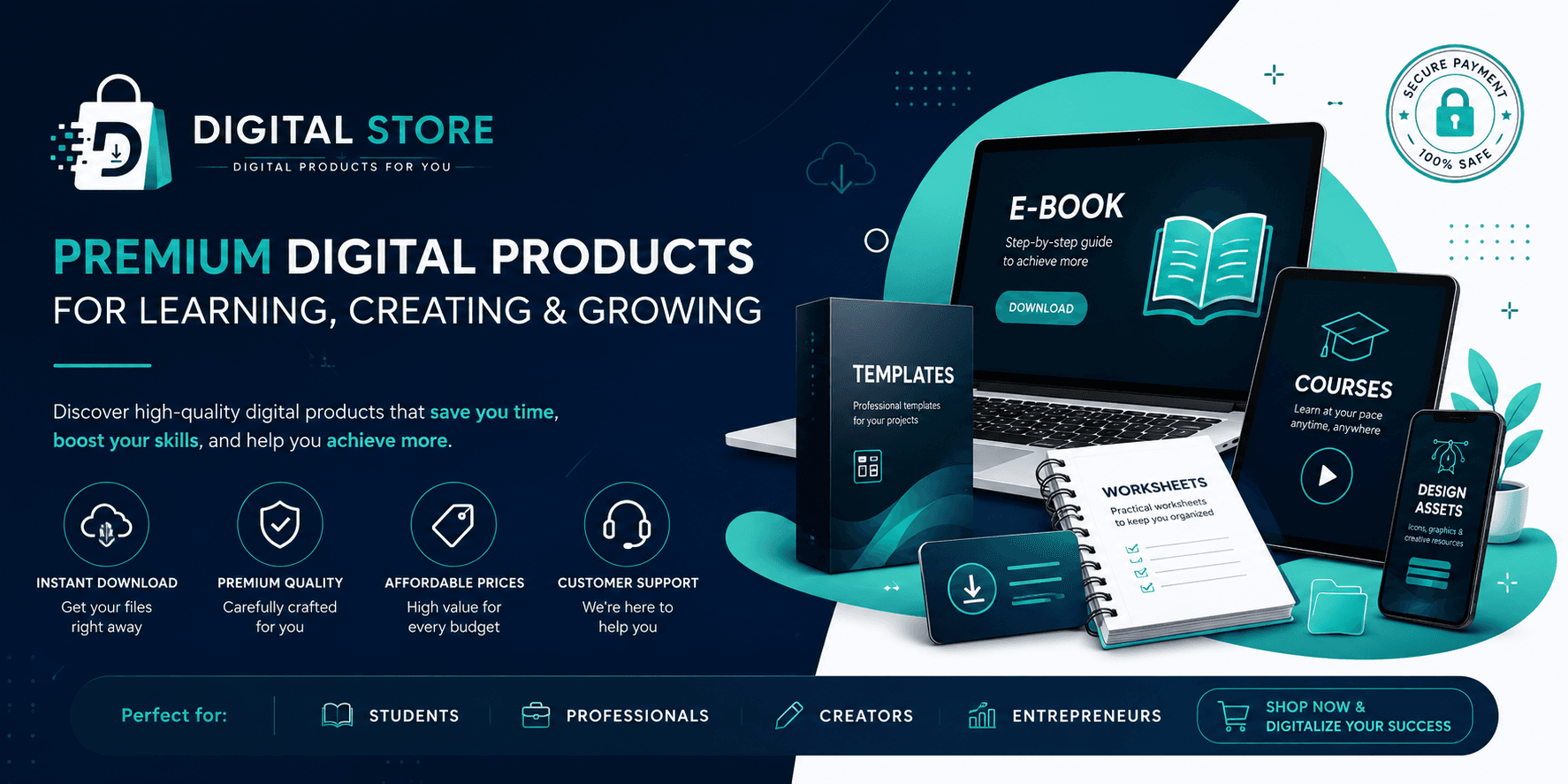 NovaDigital Hub store banner