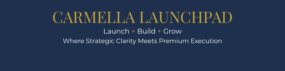 Carmella Launchpad store banner