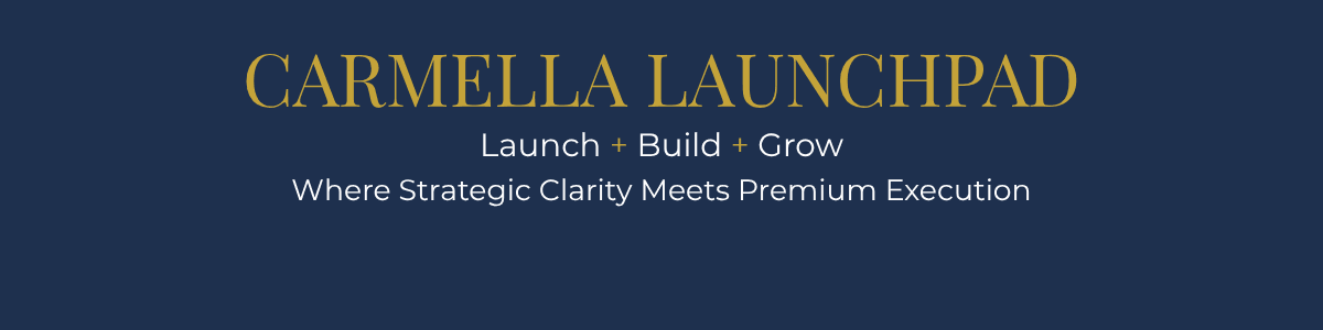 Carmella Launchpad store banner