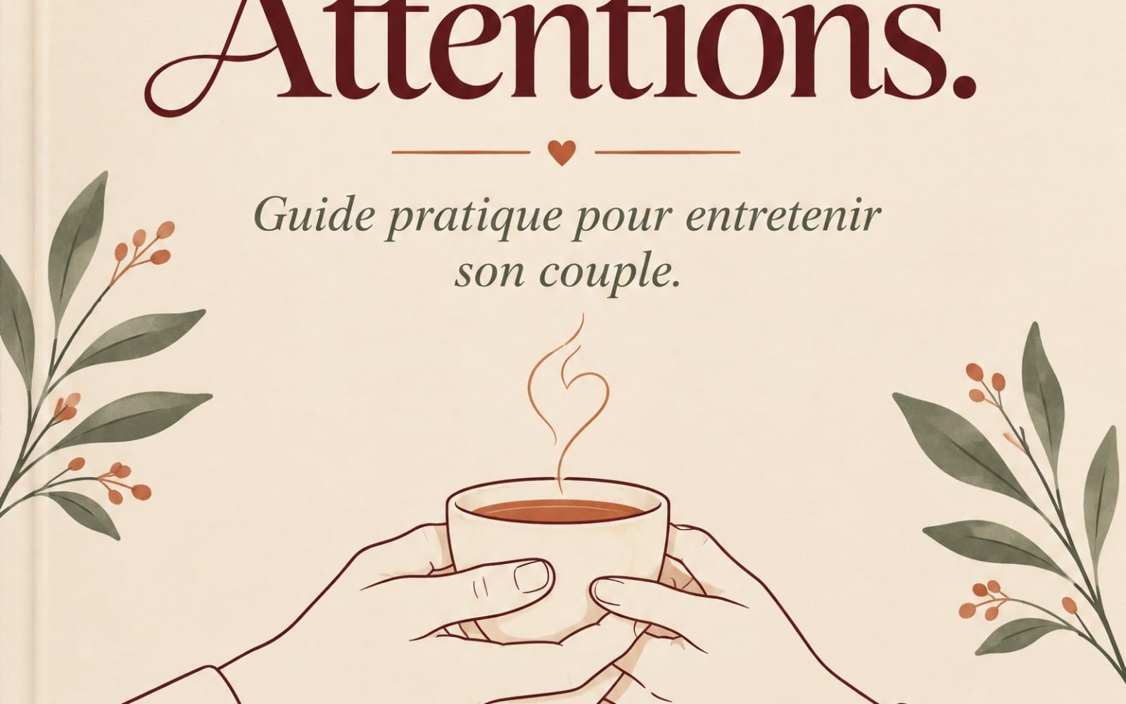 Couverture du guide Les Petites Attentions, guide pratique pour entretenir son couple