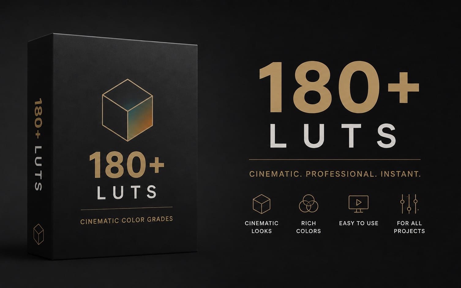 180+ Professional Luts