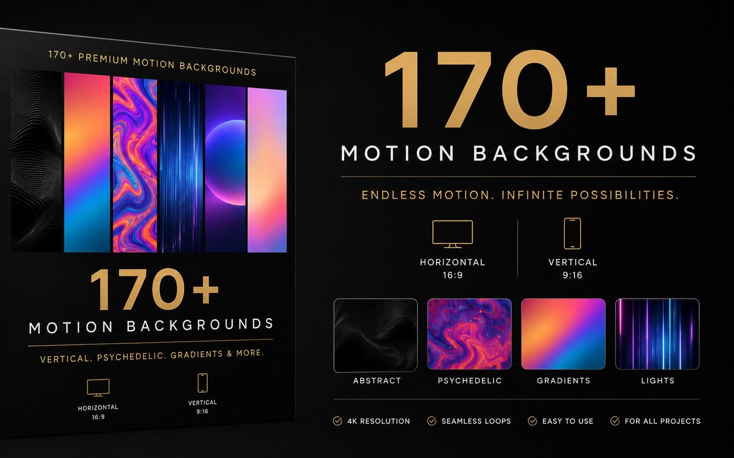 170 Cinematic Motion Backgrounds
