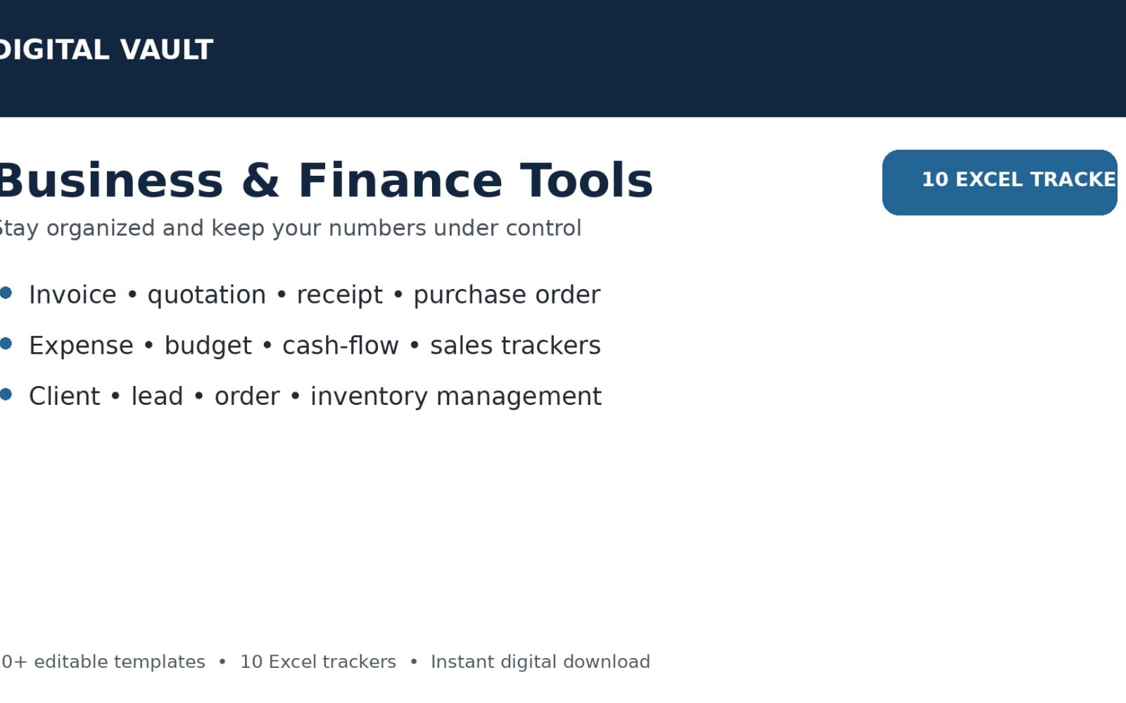 Small Business Starter Toolkit – 50+ Professional Business Templates
