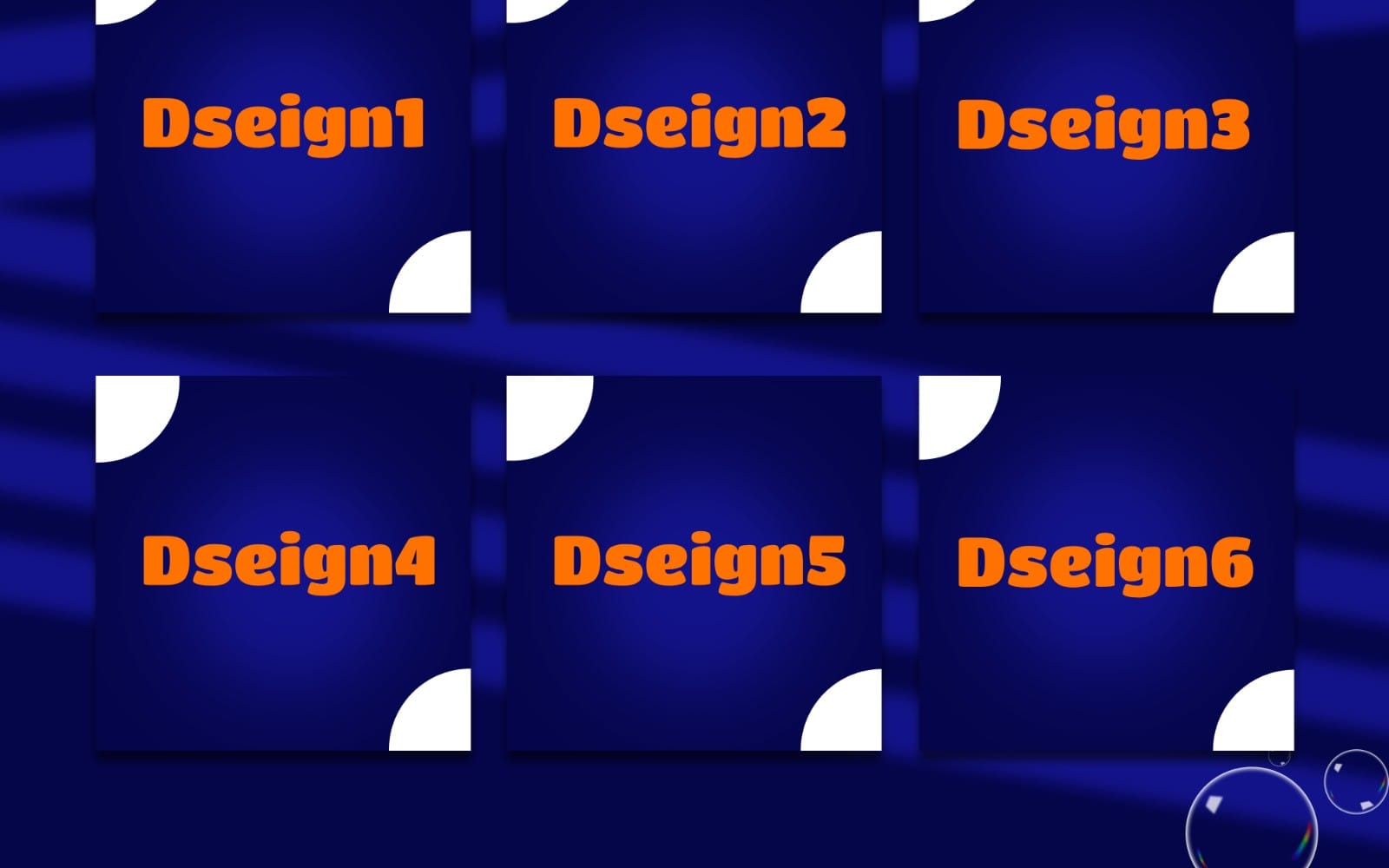 Designer Portfolio Social Media Mockup