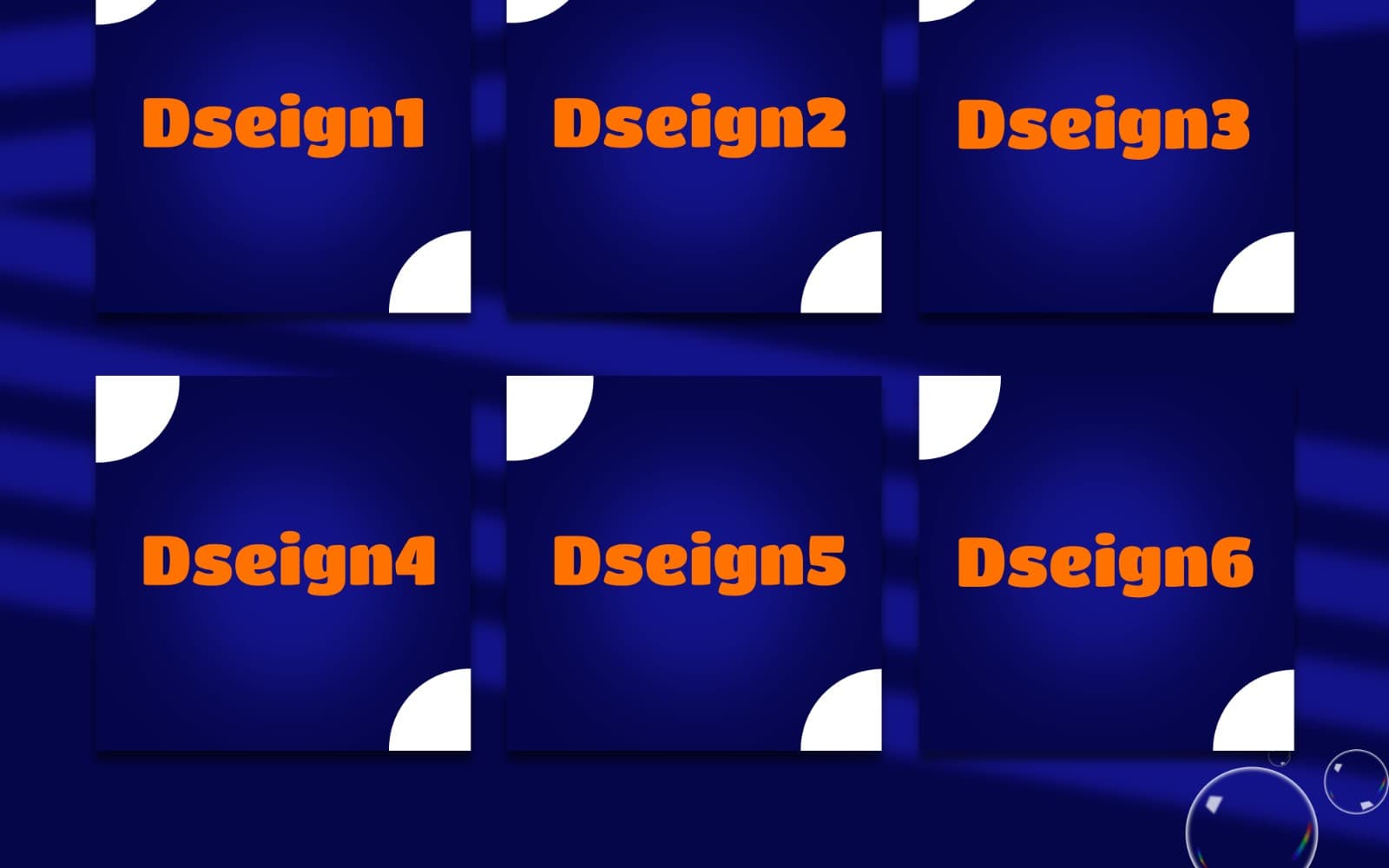 Designer Portfolio Social Media Mockup