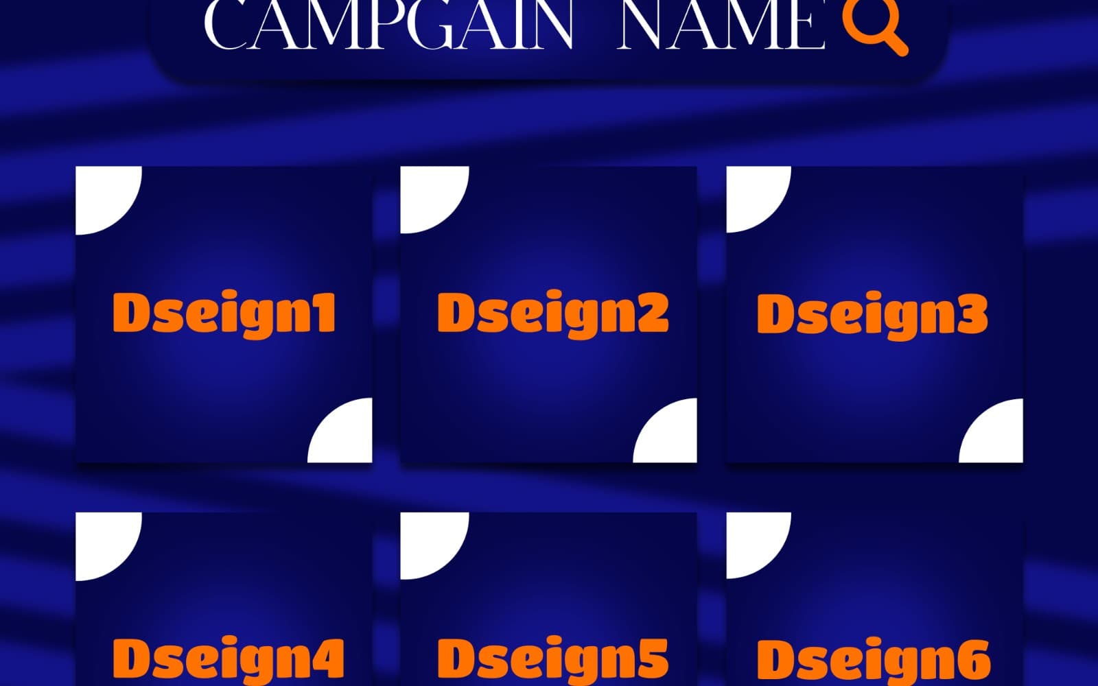 Designer Portfolio Social Media Mockup