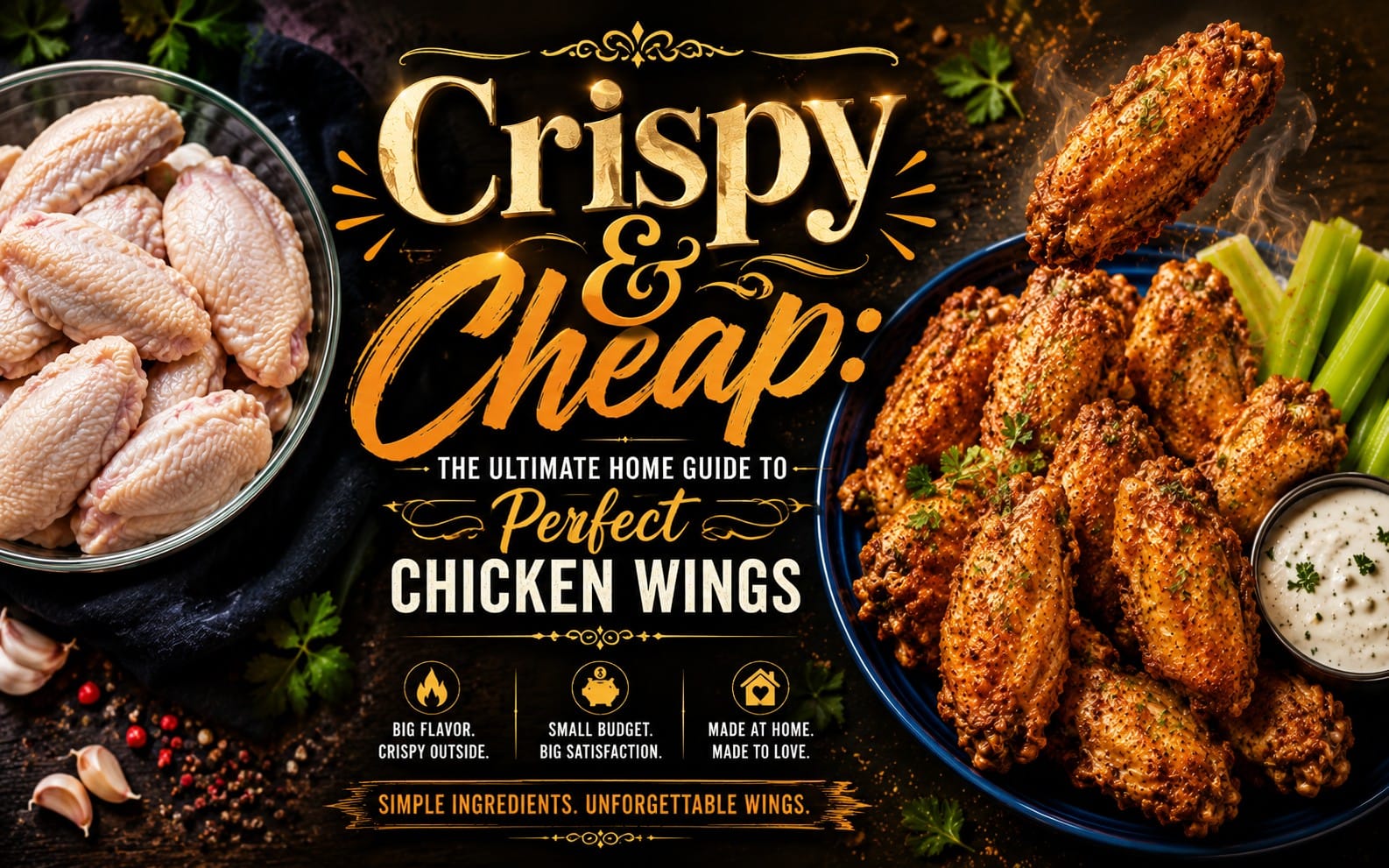 Crispy & Cheap: The Ultimate Home Guide to Perfect Chicken Wings