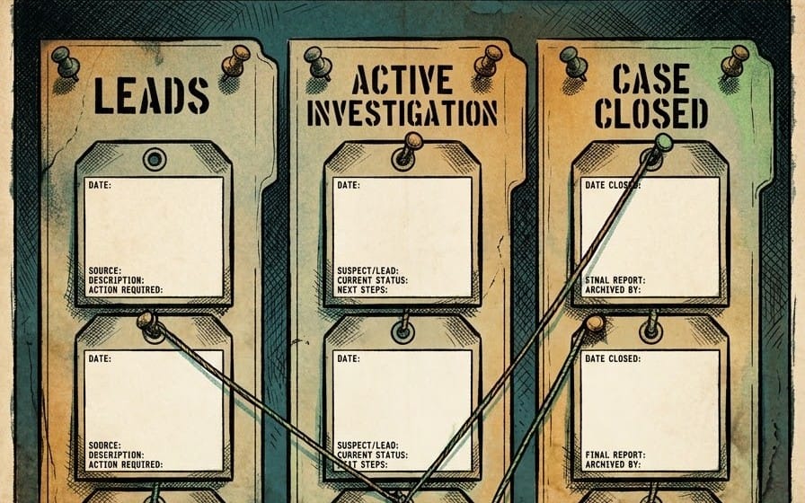 Case File: The Detective's Method for Getting Things Done