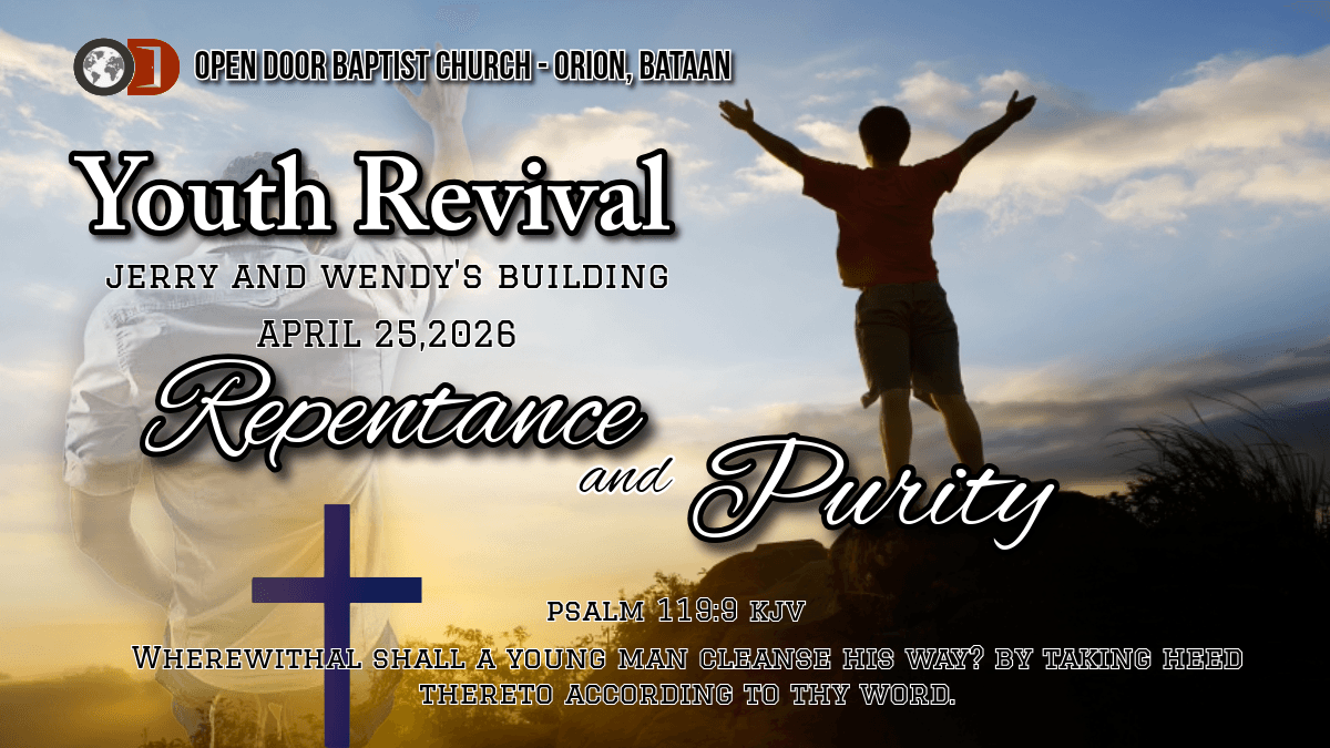 Repentance and Purity