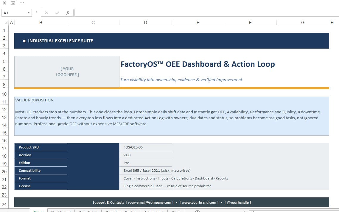 FactoryOS_Professional_OEE_Action_Loop_Template
