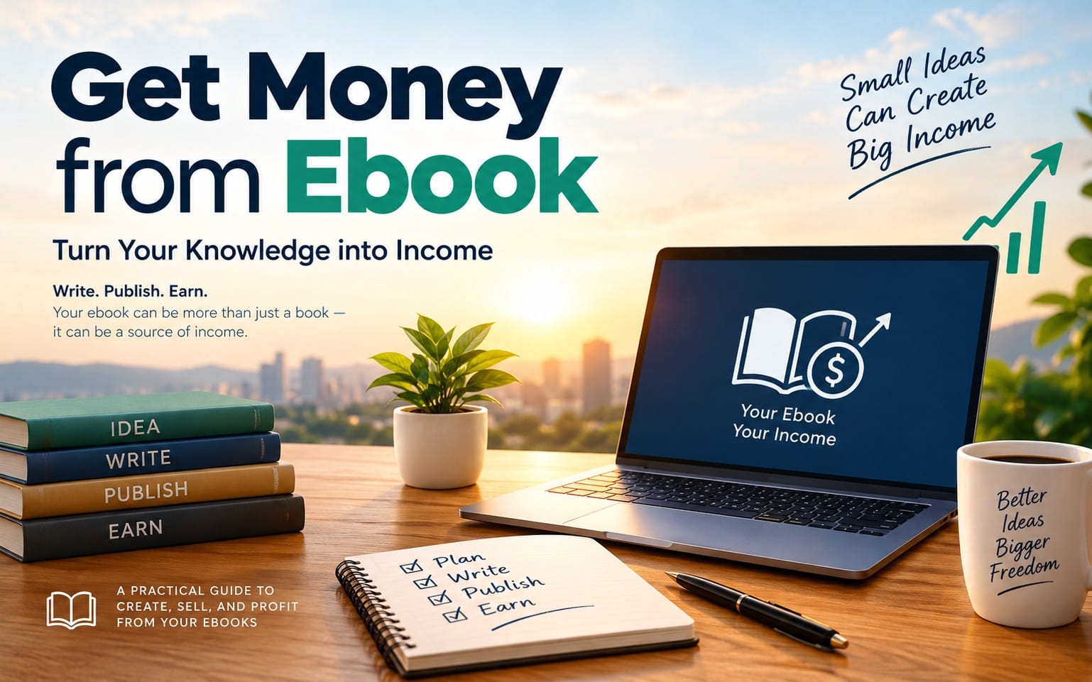 get money from ebook
