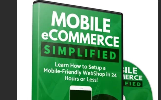Learn how to setup mobile webshop in less 24h