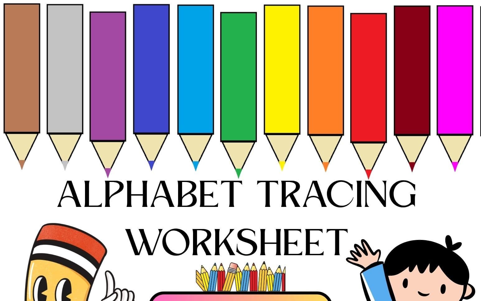 Alphabet Tracing Worksheet