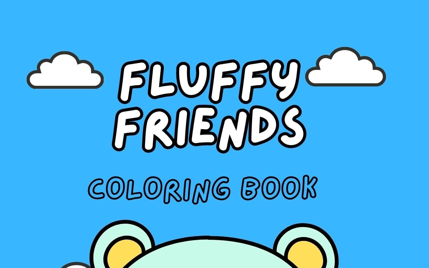 Fluffy Friends Coloring Book