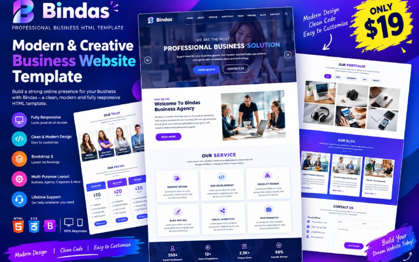 Bindas Consulting & Business HTML5 Template