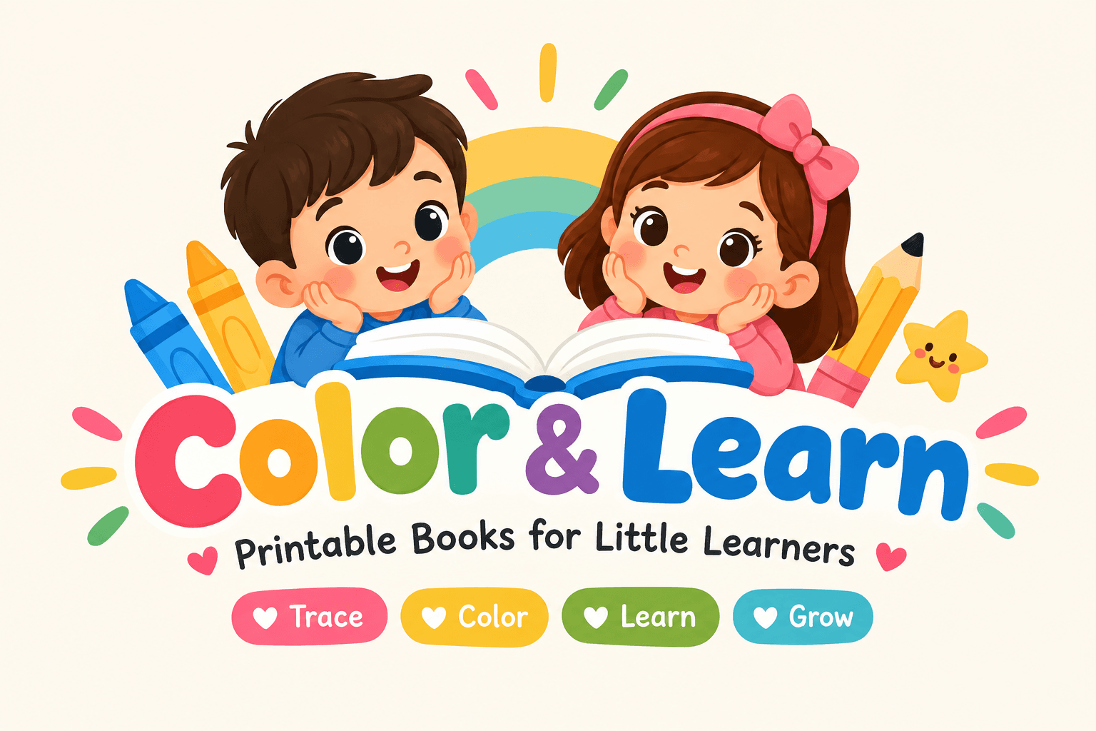 Learn And Color store banner