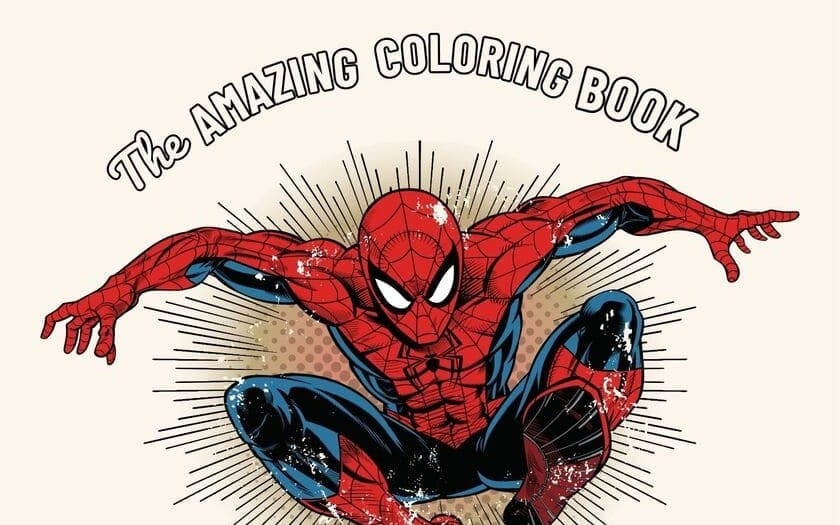 Legendary Coloring Book – Spider Hero