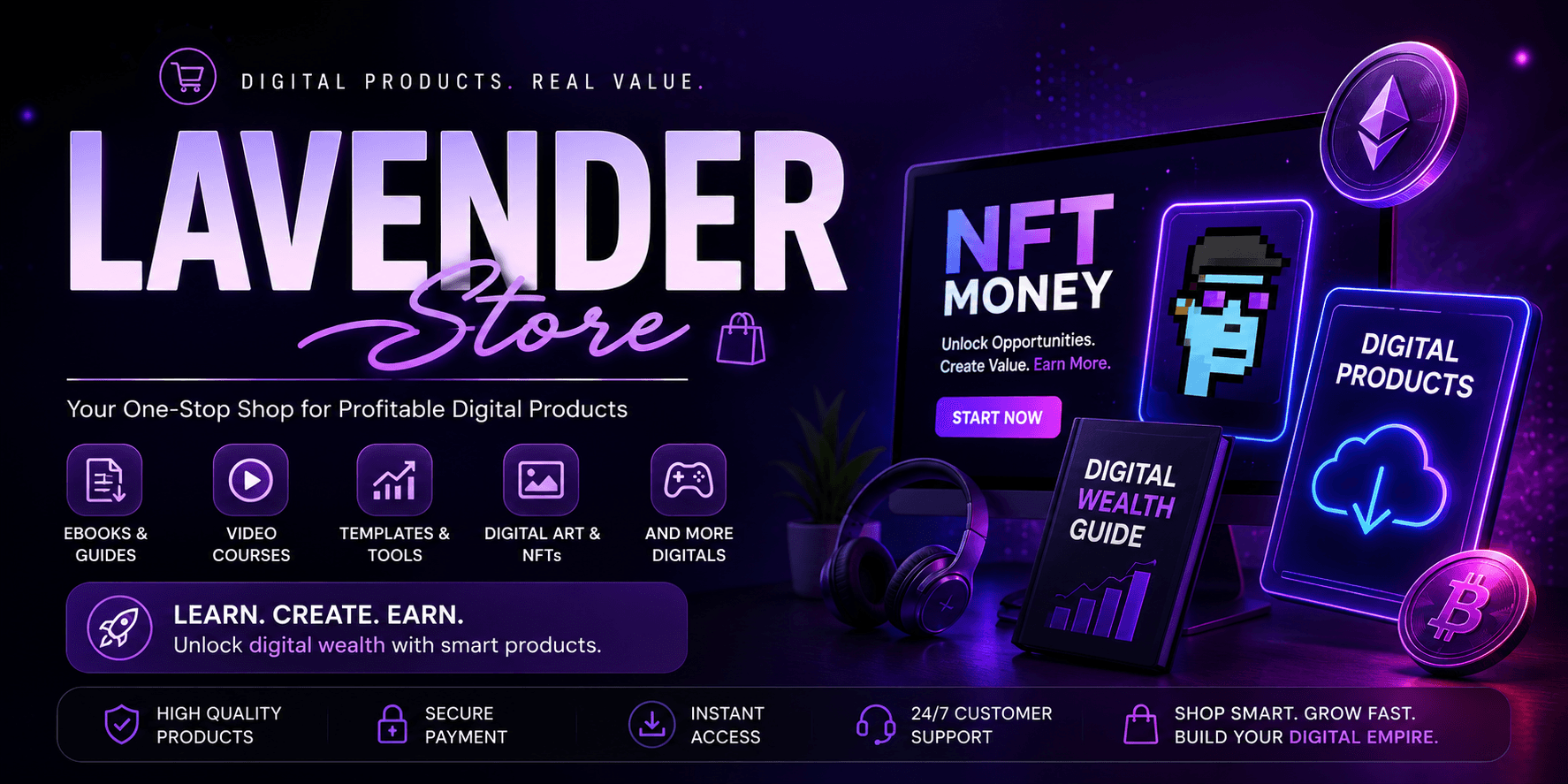 Lavender Store store banner