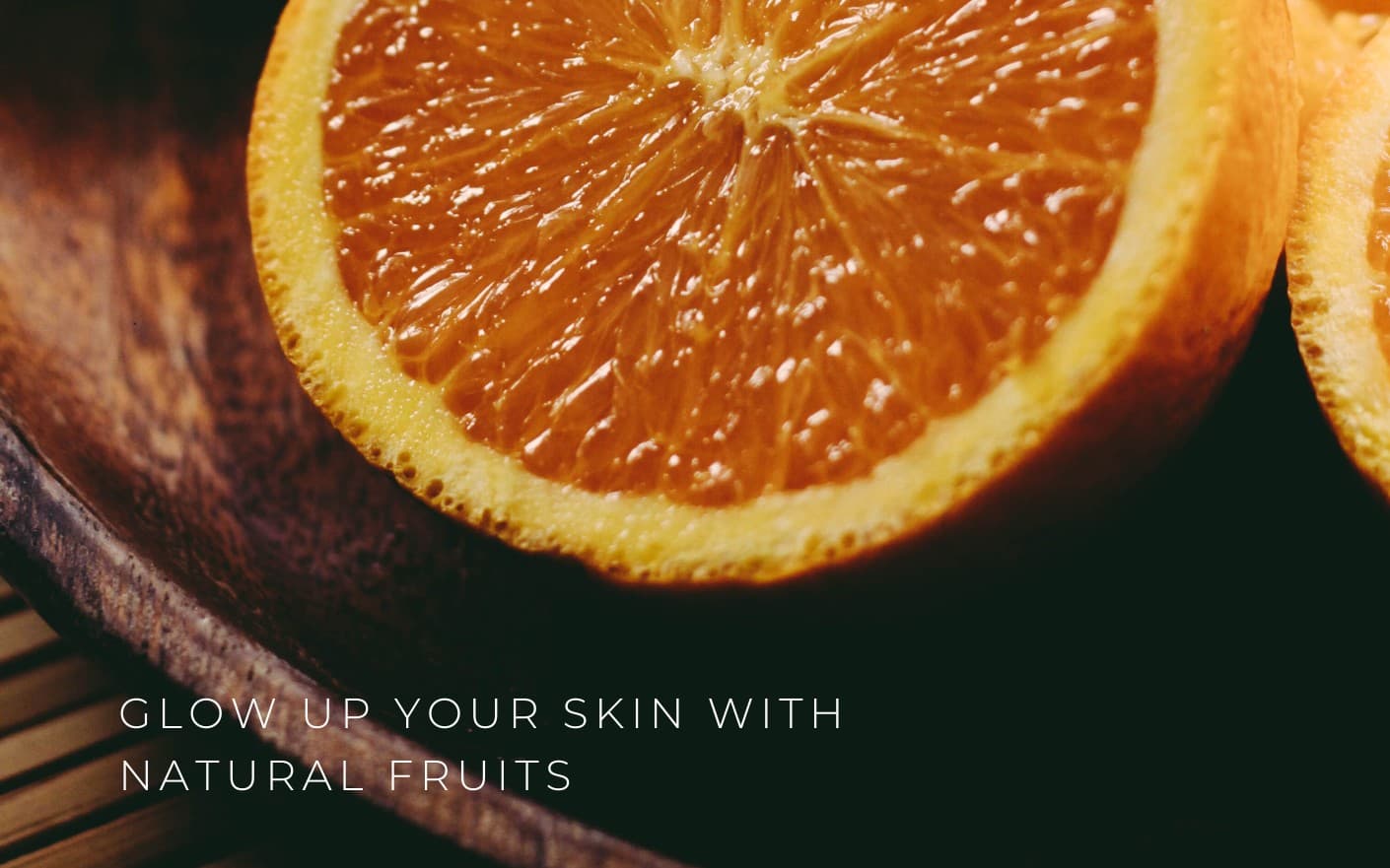 Glow inside and out with only natural beverages