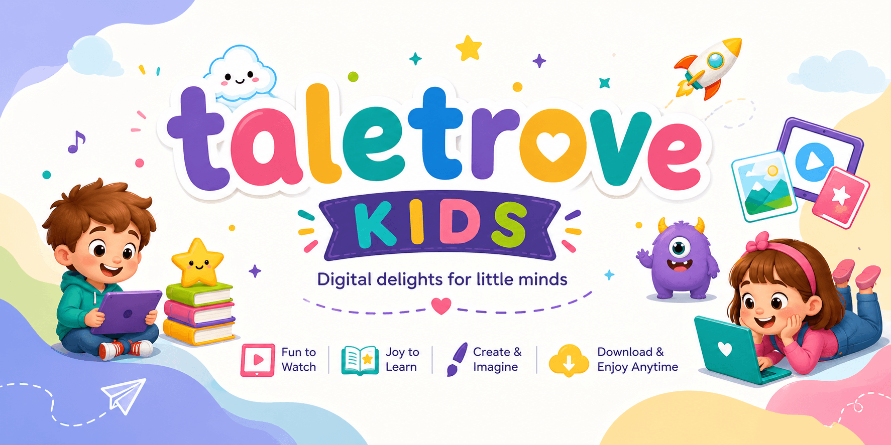 TaleTrove Kids Shop-Banner