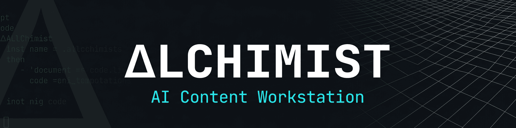 ΔLCHIMIST Labs store banner