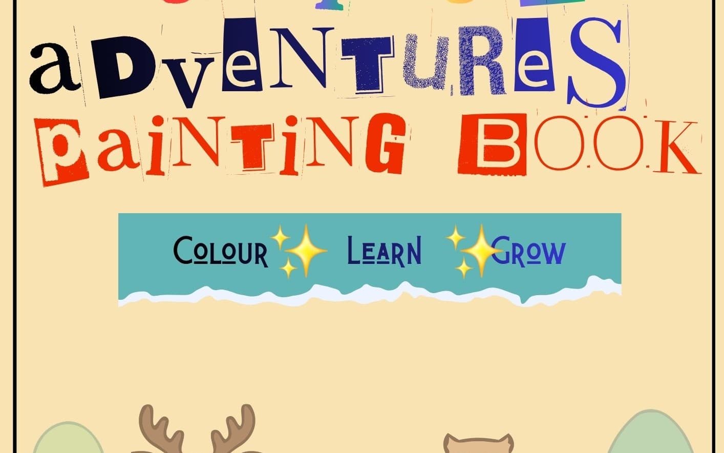 Animal Adventure Painting Book