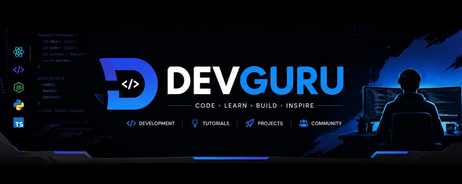 Devguru945 store banner