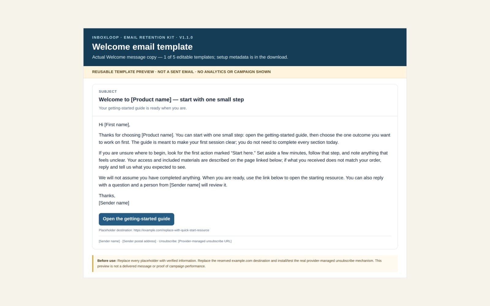 InboxLoop Email Retention Kit