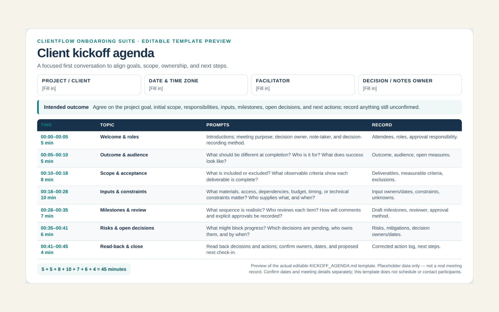 ClientFlow Onboarding Suite