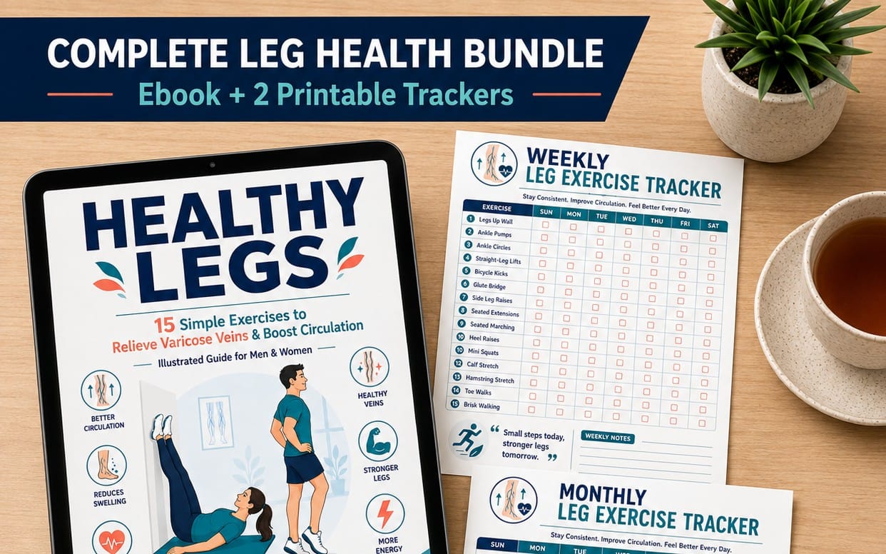 Healthy Legs - Complete Leg Health Bundle (Ebook + 2 Trackers)