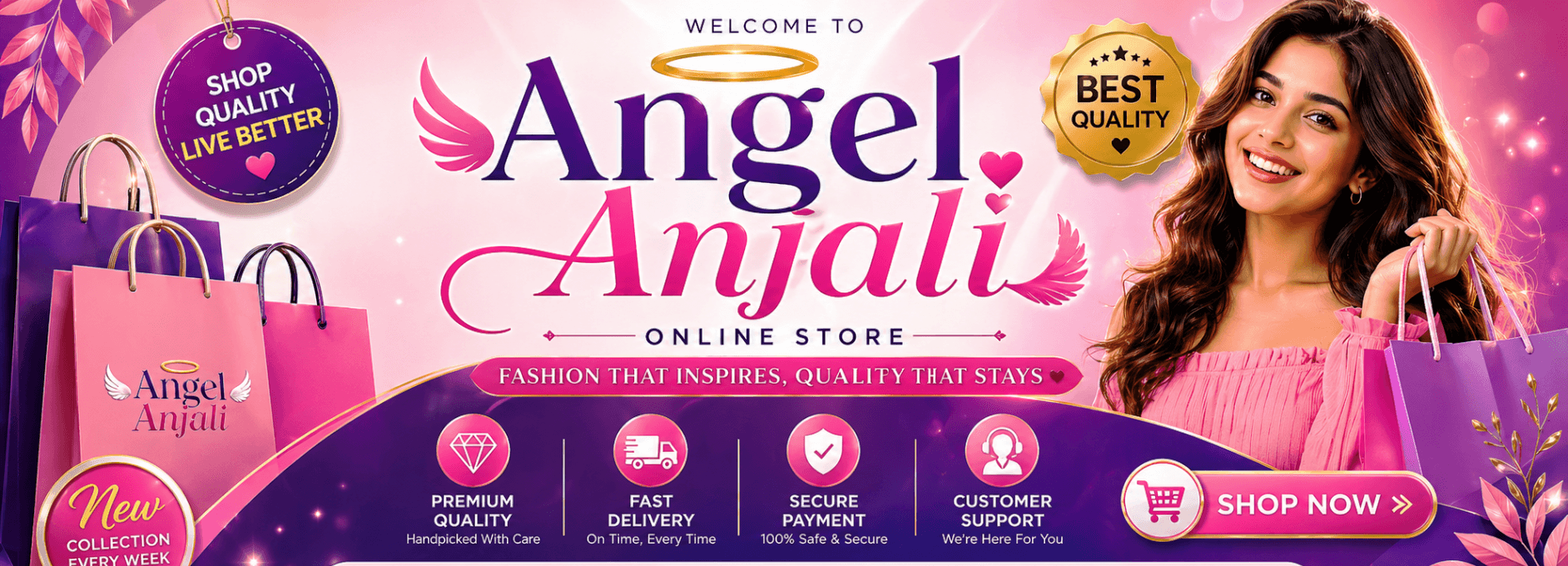 Баннер магазина ANGEL_ANJALI