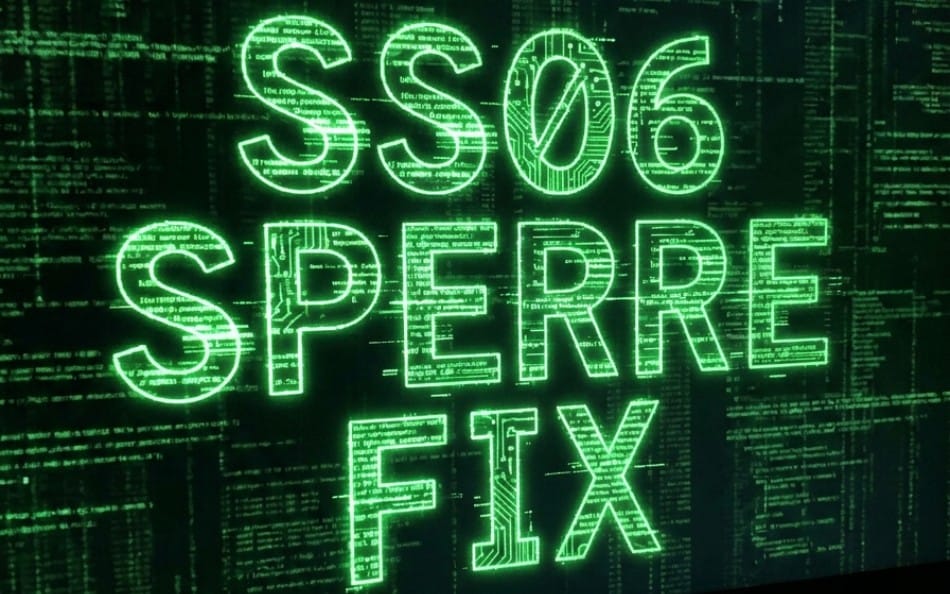 Neon-grüne Programmierbuchstaben Snapchat Modding Fix Version auf dunklem Code-Hintergrund als App-Paket