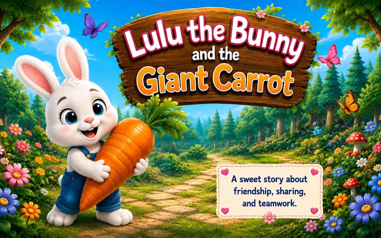Lulu the Bunny and the Giant carrot
