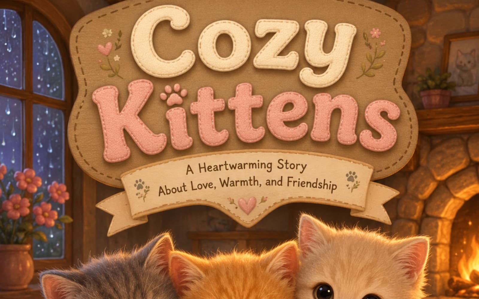 Cozy Kittens story Book