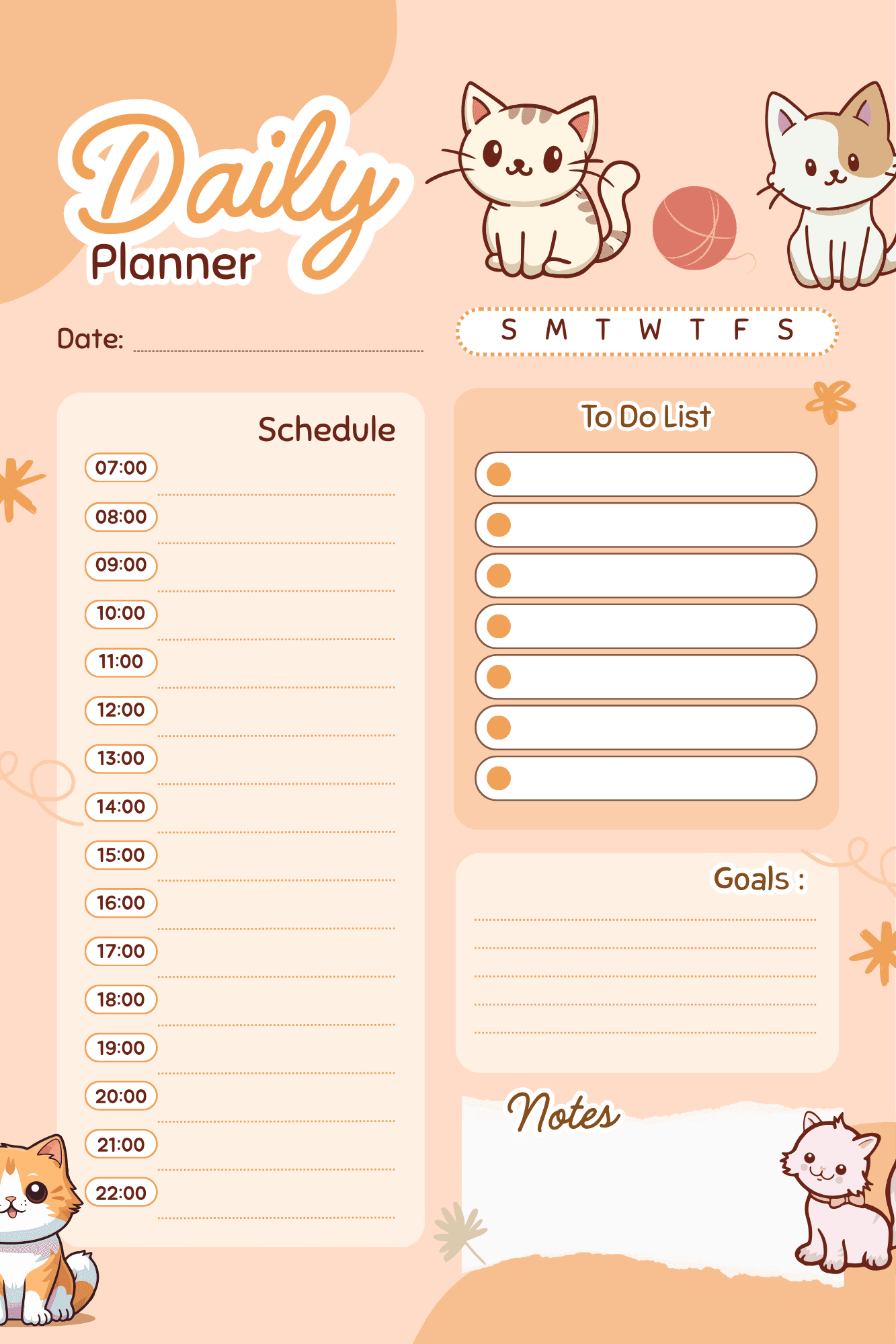 Daily planner