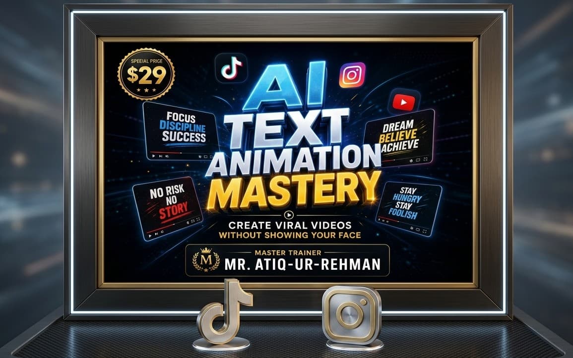 Product Title AI Text Animation Mastery: Create Viral Videos Without Showing Your Face