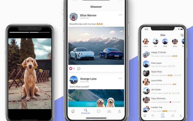 Flutter Social Network App