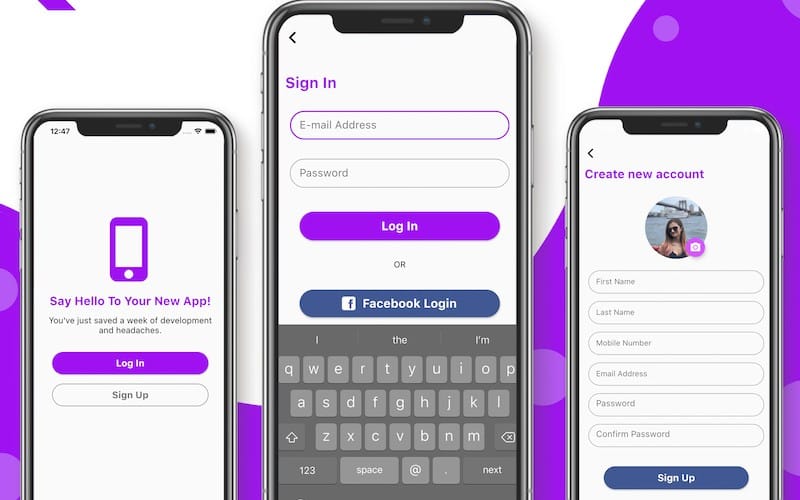 Flutter Login Screen
